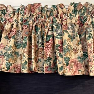 Floral pattern valances from JCP